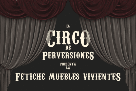 El fetiche muebles vivientes. Siéntate a mi lado.